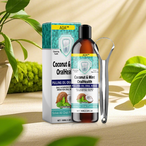 🔥 AQA™ Oil Pulling Therapy - Solve All Oral Problems & Eliminate Toxins🔥 LAST DAY SALE 50% OFF