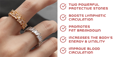 Histone Magnetology Moissanite Diamond Ring(Limited time discount đ„ last day)