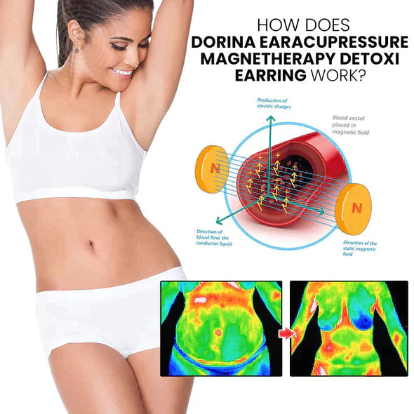 (🔥LAST DAY SALE-80% OFF) DIYSTAR™ Lymphvitic MagneTherapy Germanium Earrings
