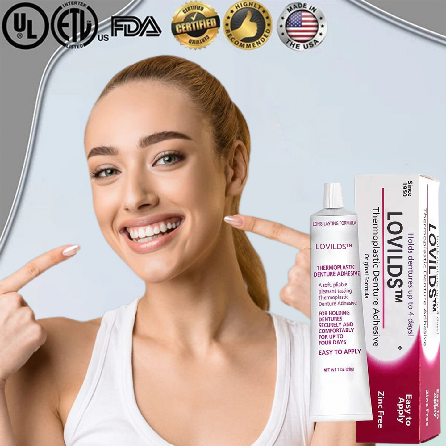 🔥𝑵𝑬𝑾 𝑼𝑷𝑮𝑹𝑨𝑫𝑬🔥 Thermoplastic Denture Adhesive (👨⚕️Dentist Recommendations)