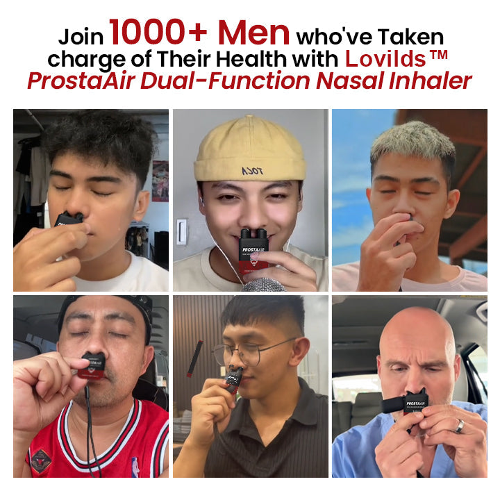 Last Day Discount: 87% OFF š LOVILDS⢠ProstaAir Dual-Function Nasal Inhalerš
