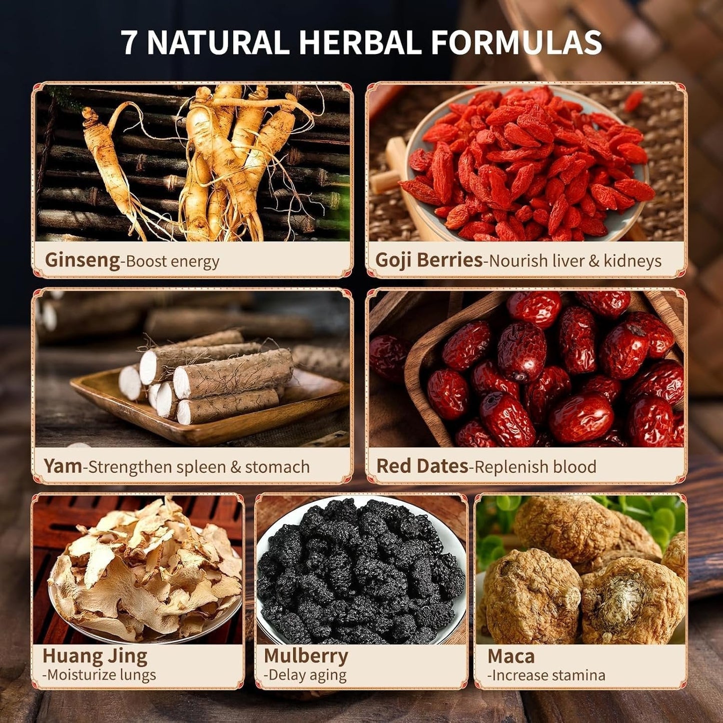 Panax & Mulberry Herbal Tea