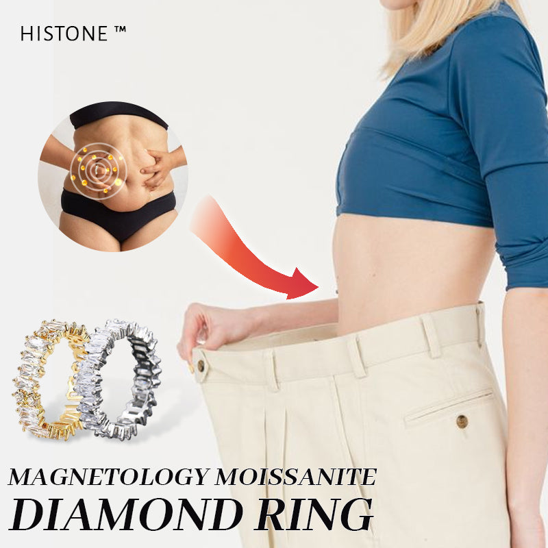 Histone Magnetology Moissanite Diamond Ring(Limited time discount đ„ last day)
