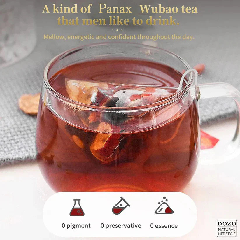 🌿 Panax & Mulberry Herbal Tea