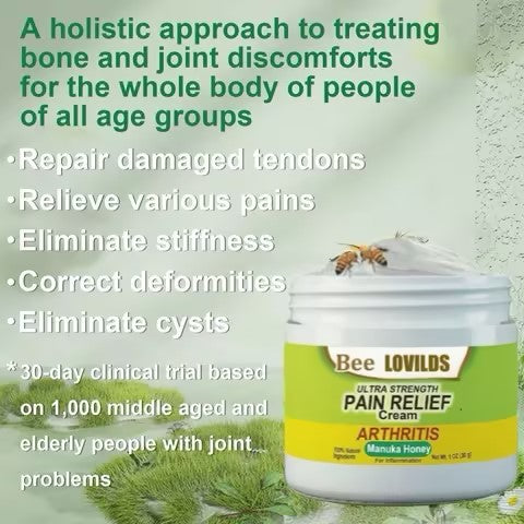 【Official Brand Store】 New Zealand Bee-Infused Joint and Bone Therapy Advanced Cream