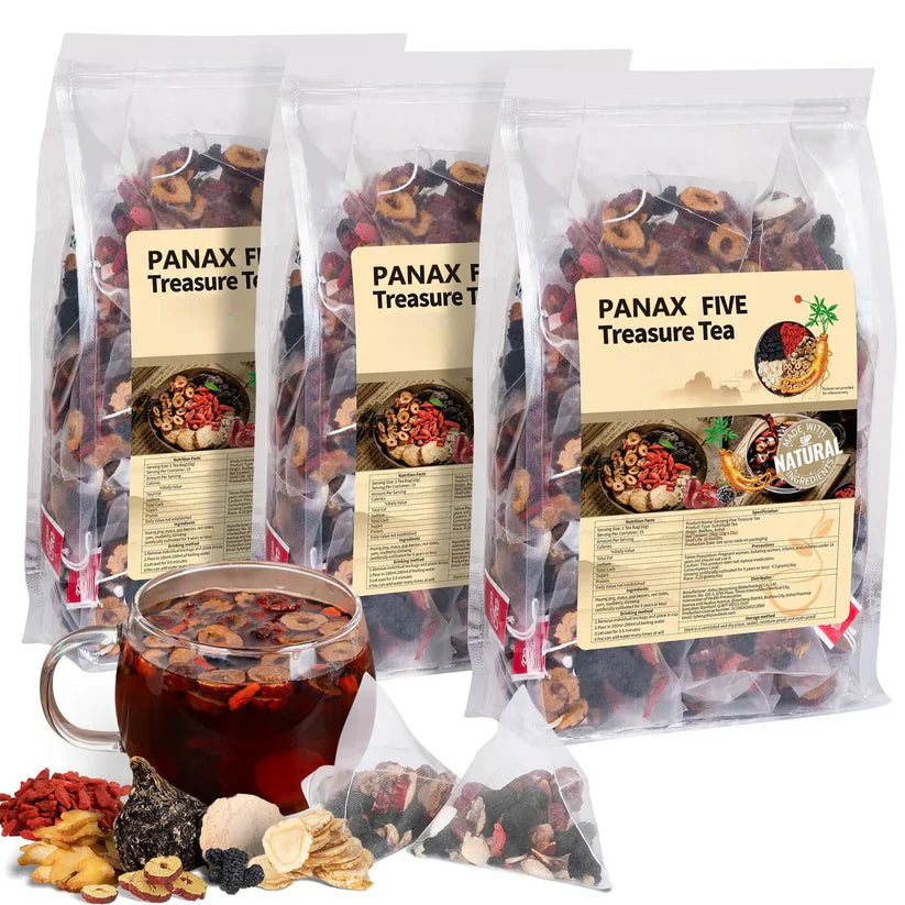 🌿 Panax & Mulberry Herbal Tea
