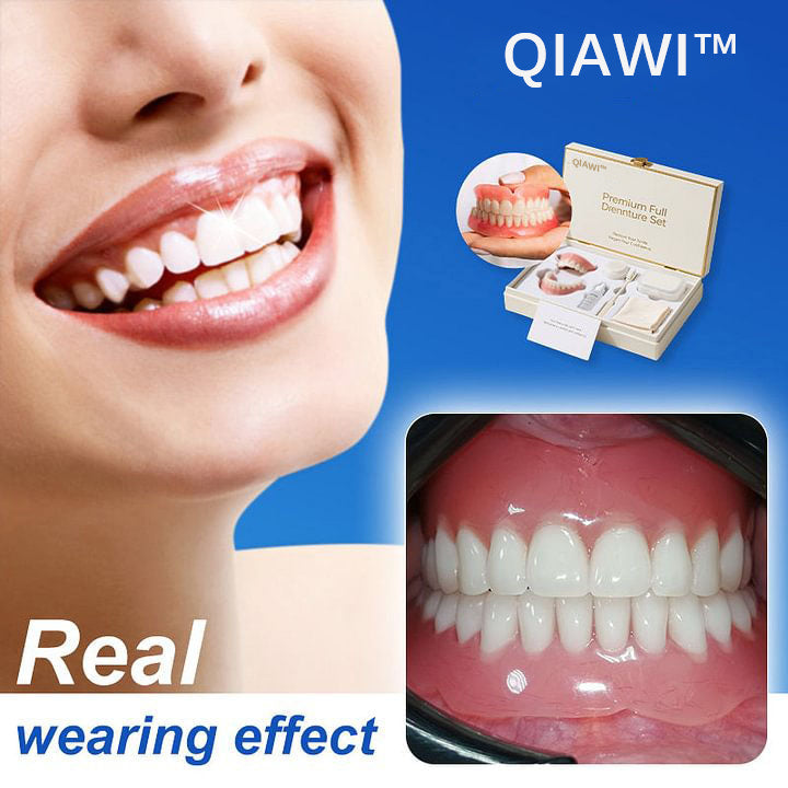 QIAWI™ - Premium Full Denture Set