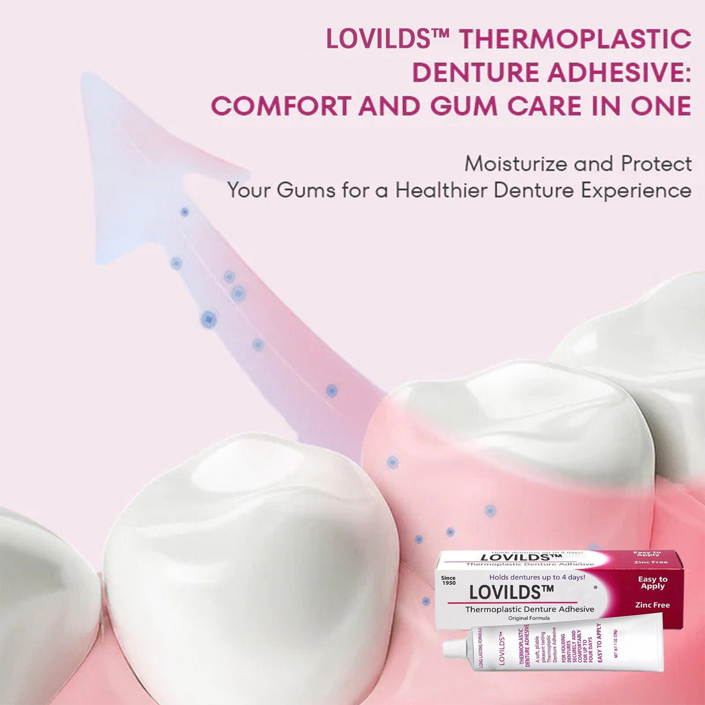 🔥𝑵𝑬𝑾 𝑼𝑷𝑮𝑹𝑨𝑫𝑬🔥 Thermoplastic Denture Adhesive (👨⚕️Dentist Recommendations)