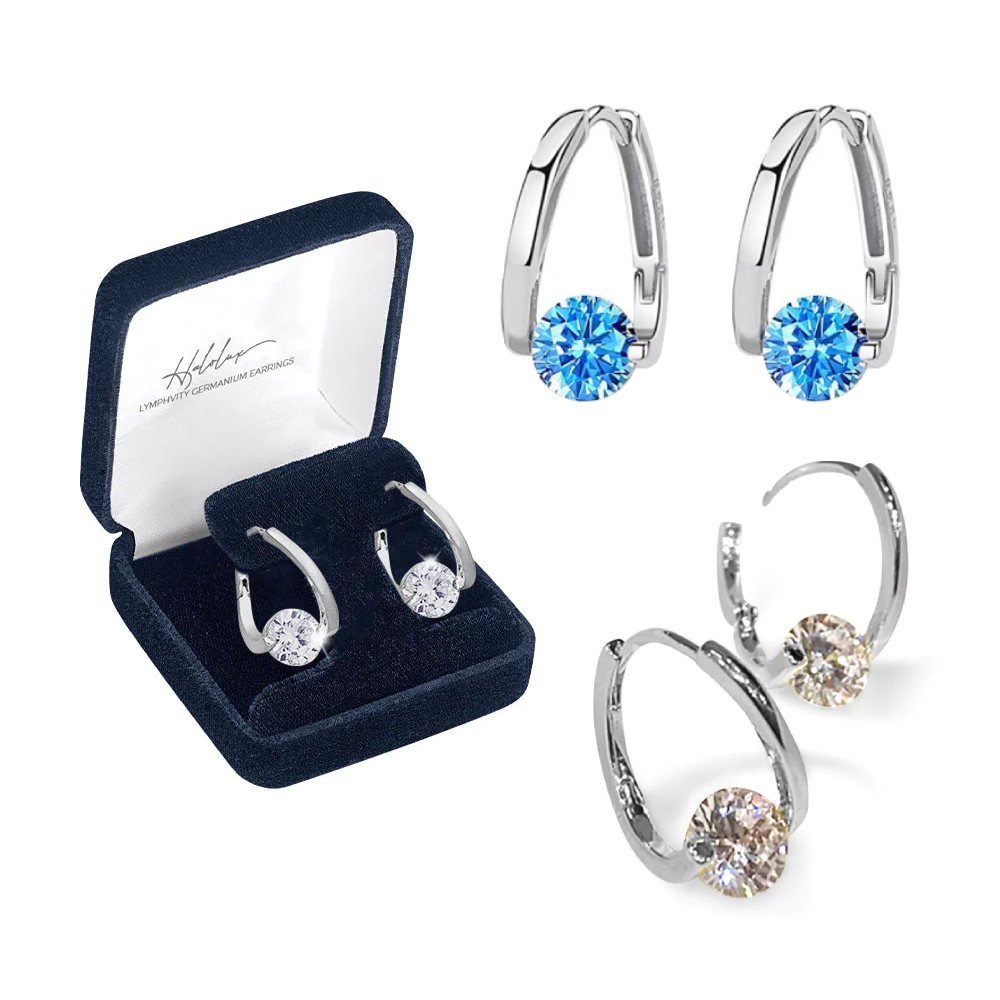 đ„LAST DAY SALE-80% OFF)Histone Lymphvitiy MagneTherapy Germanium Earrings