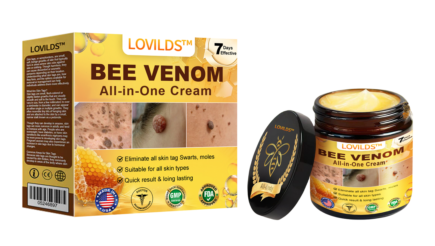 LOVILDS™ Bee Venom All-in-One Cream 👩⚕️US Dermatologist Approved