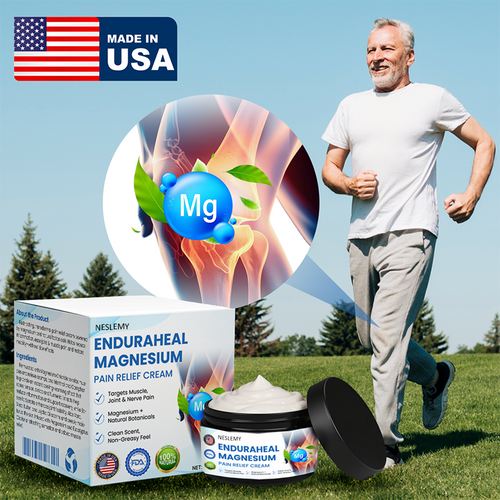 NESLEMY® EnduraHeal Magnesium Pain Relief Cream (Treats Arthritis, Neuropathy, Rheumatism, Sports Injuries & More)