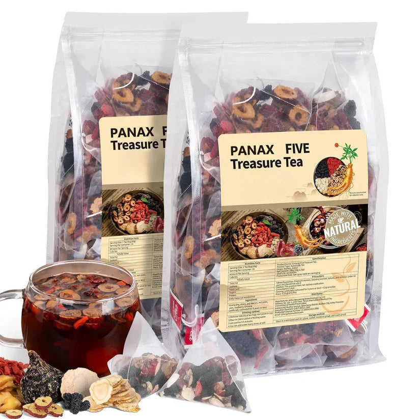 🌿 Panax & Mulberry Herbal Tea