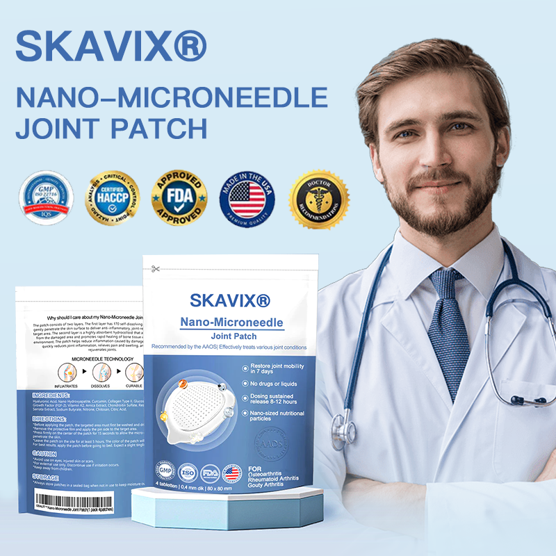 ✅ Official Store: Skavix® Nano-Microneedle Joint Patch