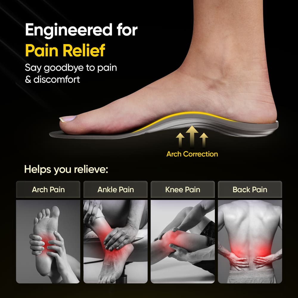 2024 Enhanced Comfort Arch Support Insoles