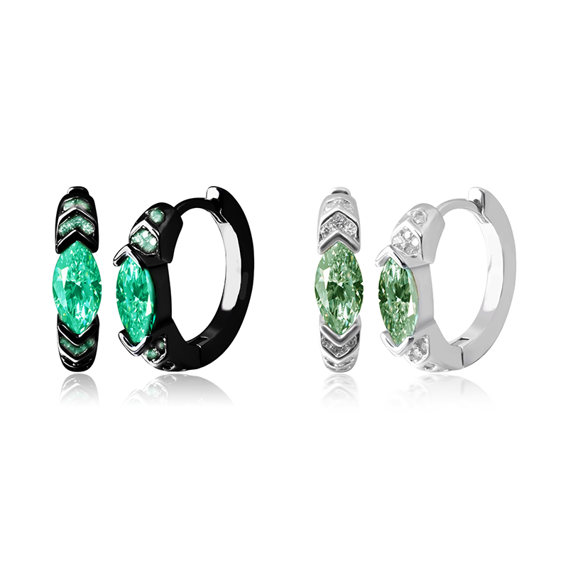 š„LAST DAY SALE-80% OFF) Eye of Horus Lymphvitic Magne Therapy Germanium Earrings