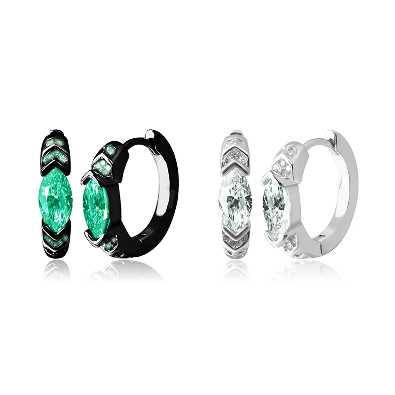 š„LAST DAY SALE-80% OFF) Eye of Horus Lymphvitic Magne Therapy Germanium Earrings