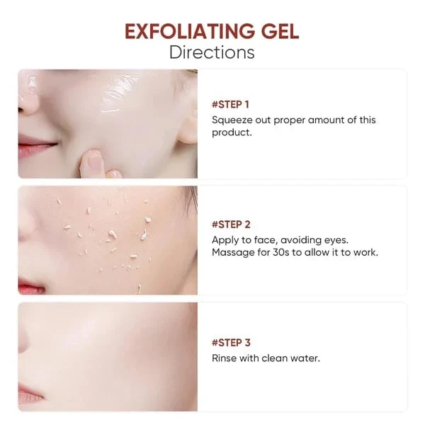 AQA™ Purifying Exfoliating Gel for Acanthosis Nigricans, Exfoliation, Dark Spots, Skin Tags, Eczema