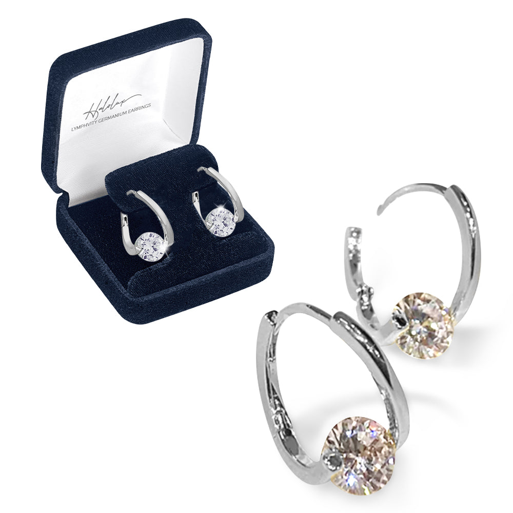 đ„LAST DAY SALE-80% OFF)Histone Lymphvitiy MagneTherapy Germanium Earrings