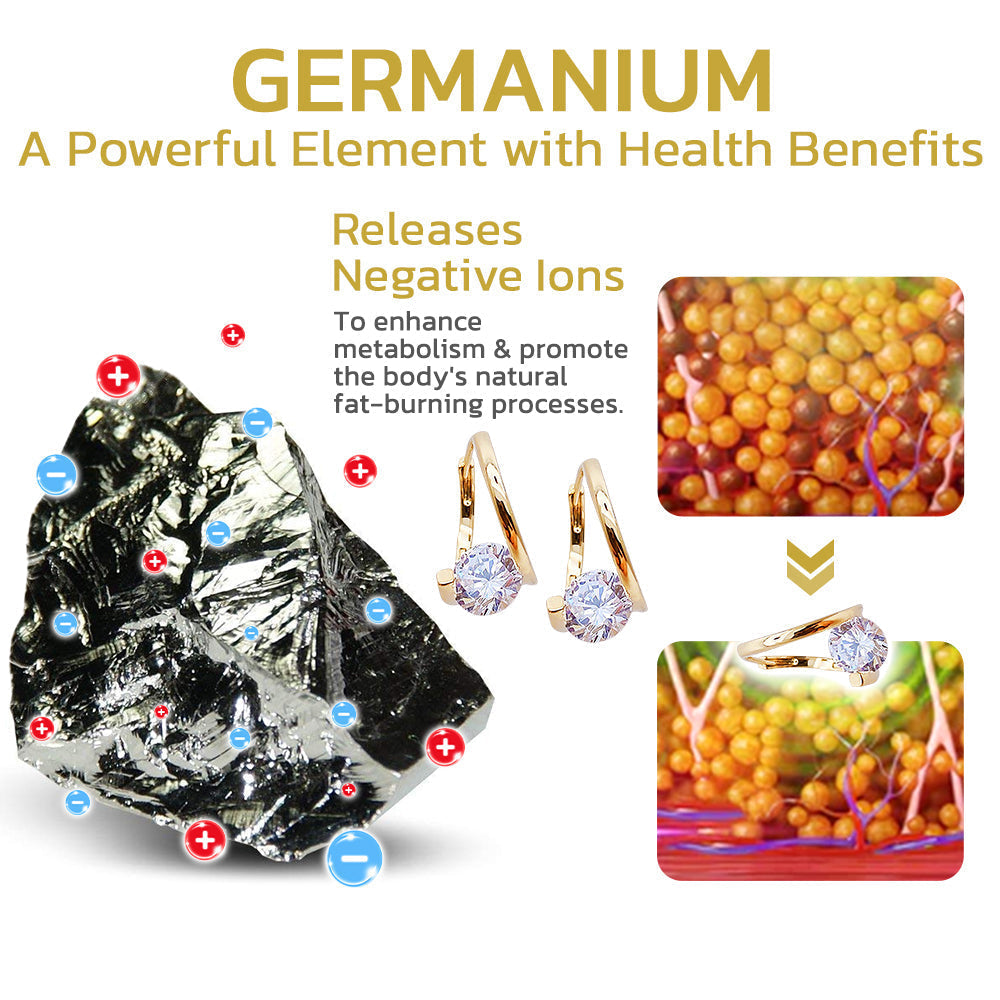 đ„LAST DAY SALE-80% OFF)Histone Lymphvitiy MagneTherapy Germanium Earrings