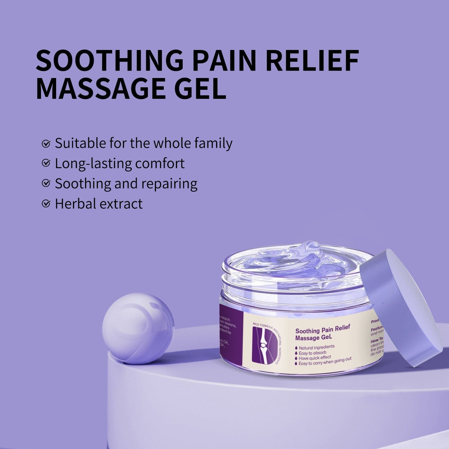 🔥Instant Pain Relief🔥Joint Pain Treatment Gel (Natural Herbal Ingredients for Joint Health and Pain Treatment)