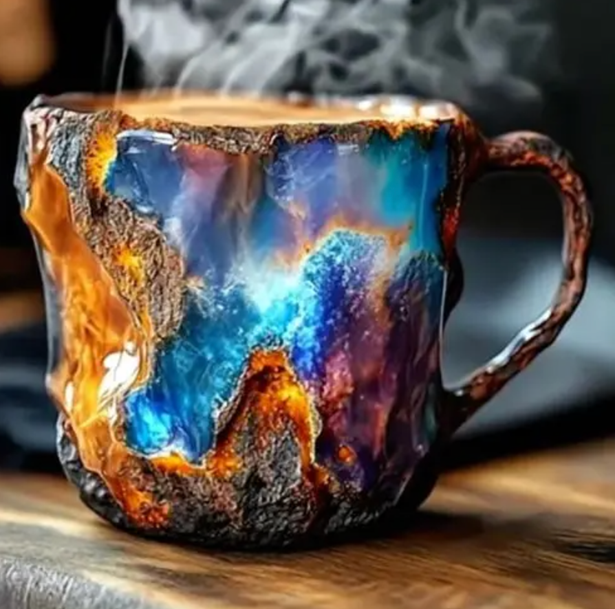 🌲Early Christmas Sale ✨️2024 New Mineral Crystal Coffee Mugs☕