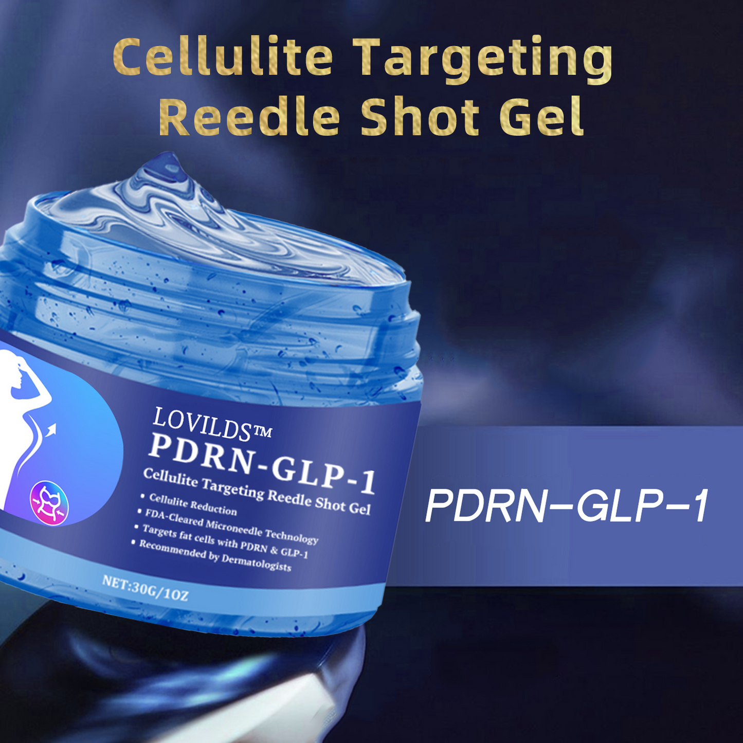 LOVILDS™ PDRN-GLP-1 Cellulite Targeting Reedle Shot Gel