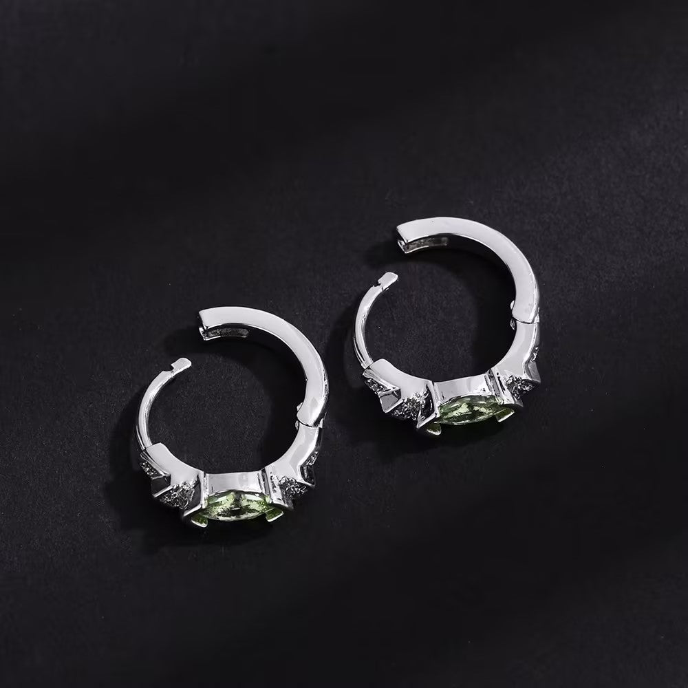 š„LAST DAY SALE-80% OFF) Eye of Horus Lymphvitic Magne Therapy Germanium Earrings