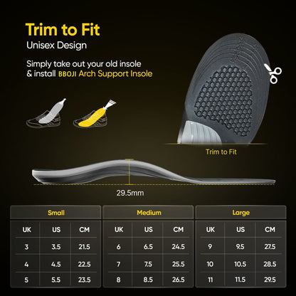 2024 Enhanced Comfort Arch Support Insoles