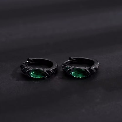🔥LAST DAY SALE-80% OFF) Eye of Horus Lymphvitic Magne Therapy Germanium Earrings
