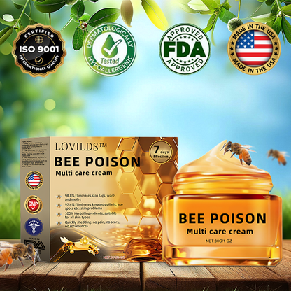 LOVILDS™ Bee Poison Multi care cream  (👨‍⚕️AAD Recommended)