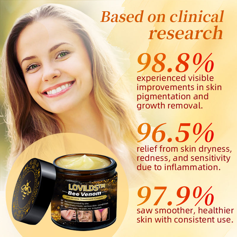 LOVILDS™ Bee Venom Cream — Trusted by Millions for Healthy, Glowing Skin