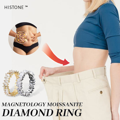 Histone Magnetology Moissanite Diamond Ring(Limited time discount 🔥 last day)