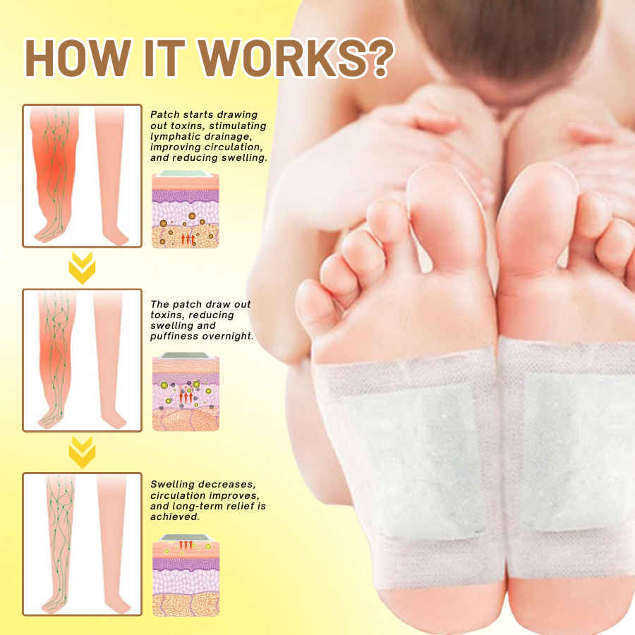 LOVILDS™ Anti-Swelling Ginger Detoxing Patch