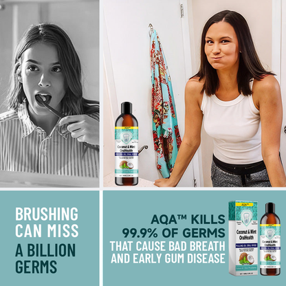 🔥 AQA™ Oil Pulling Therapy - Solve All Oral Problems & Eliminate Toxins🔥 LAST DAY SALE 50% OFF