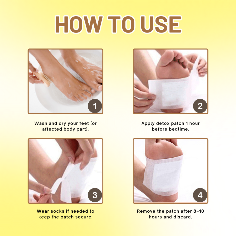 LOVILDS™ Anti-Swelling Ginger Detoxing Patch