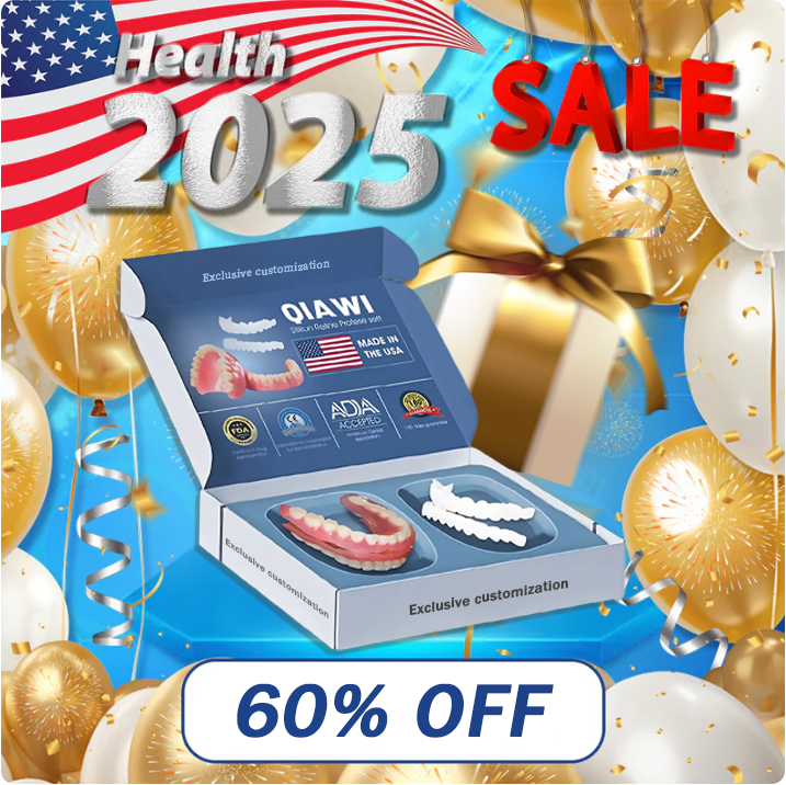 QIAWI™- Premium Custom Silicone Denture Set(🔥Limited time discount Last 30 minutes)