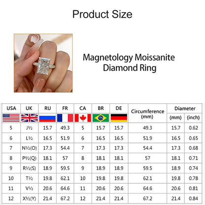 💍Magnetology Moissanite Diamond Ring💖LAST DAY SALE - 80% OFFTAILEDEN