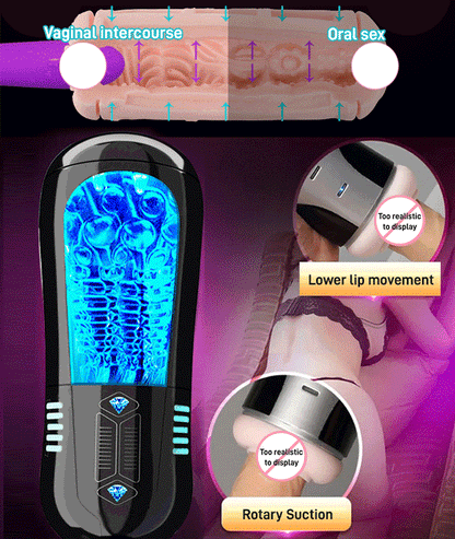 [Discreet Delivery] Fully automatic, hands-free retractable relaxation cup